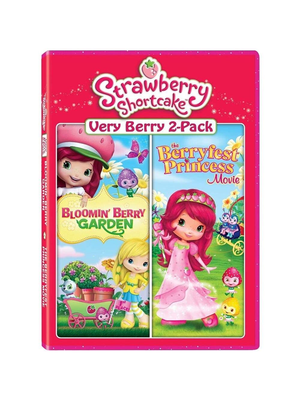 Strawberry Shortcake Bloomin Berry Garden & Berryfest Princess Movie 2-DVD Set